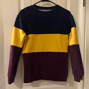 Original Use Colorblock Crewneck Sweatshirt